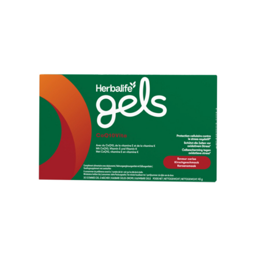 Herbalife Gels CoQ10Vita Kirsche 30 kaubare Gelee-Drops
