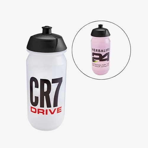CR7 Drive Trinkflasche - Transparent