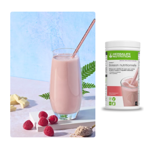 Nouvelle génération : Framboise et chocolat blanc, sans soja, sans lactose et sans gluten. 500 g