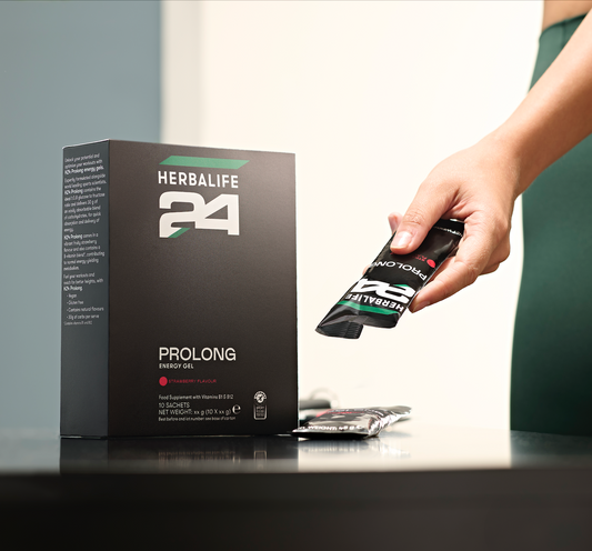Herbalife24® Prolong Gel Fraise 10 sachets de 45 g 