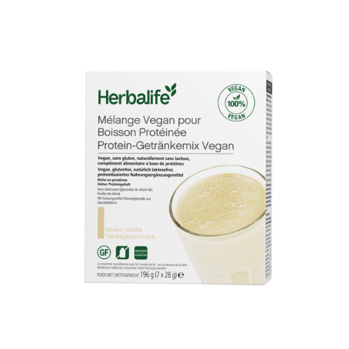 Boisson protéinée végétalienne en sachet de 7 portions 
